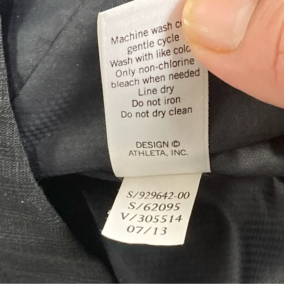 ATHLETA Midtown Rain Trench Coat Hooded | Dark Gray | Women’s Size M Waterproof - Picture 13 of 16